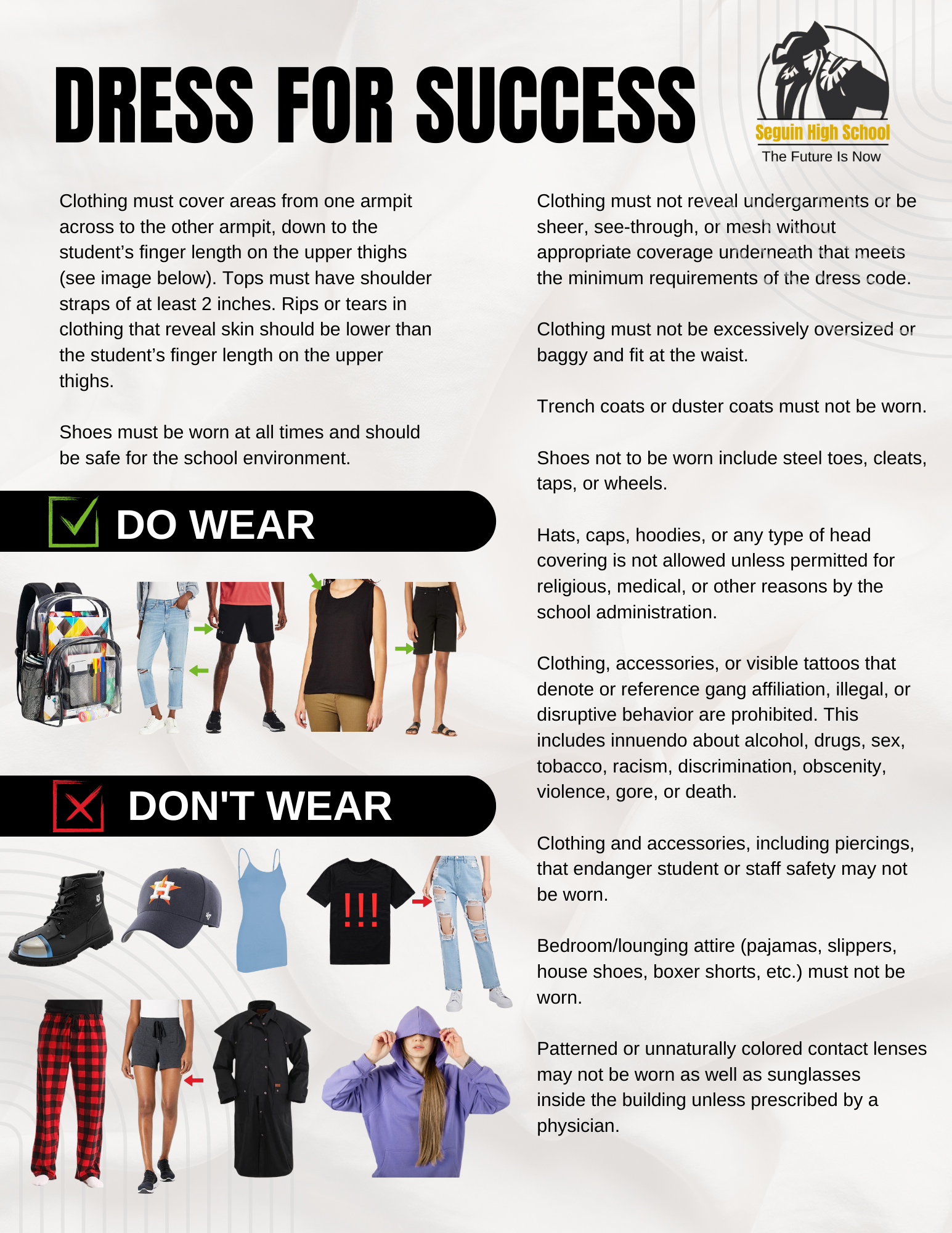 high school dress code